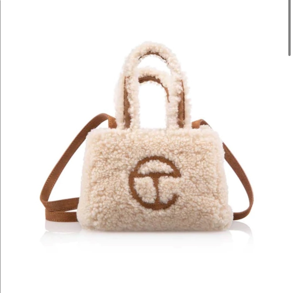 Ugg x telfar small reverse shopper natural NWT 🔥